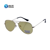 China Fashion Retro CE UV400 Polarized Vintage Pilot Metal Sunglasses